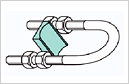 U Bolt With Short Saddle